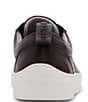 Color:Grey - Image 3 - Men's Nickai Leather Sneakers