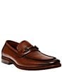Color:Tan - Image 1 - Men's Prasad Leather Bit Slip-on Dress Loafers