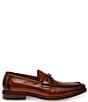 Color:Tan - Image 2 - Men's Prasad Leather Bit Slip-on Dress Loafers