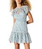 Steve Madden Mikaela Short Sleeve Lace Sheath Mini Dress - Image 2