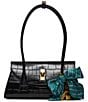 Steve Madden Milan Satchel Bag, Color:Black - Image 1