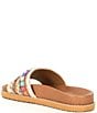 Color:Tan/Multi - Image 3 - Milina Jewel Detail Slide Sandals