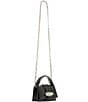 Steve Madden Mishell Mini Top Handle Croc Satchel Bag - Image 5