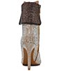 Steve Madden Morals Rhinestone Lace Up Stiletto Ankle Booties - Image 3