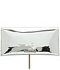 Steve Madden Morgana Metallic Tassel Clutch, Color:Silver - Image 2