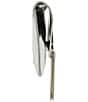 Steve Madden Morgana Metallic Tassel Clutch, Color:Silver - Image 3