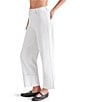 Steve Madden Noelie Wide Leg Cuffed Jeans, Color:Brilliant White - Image 3