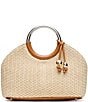Steve Madden O Ring Handle Straw Bag - Image 1