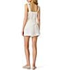 Steve Madden Odelle Voile Square Neck Sleeveless Romper - Image 2