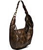Steve Madden Olga Distressed Slouchy Hobo Shoulder Bag - Image 4