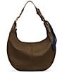 Steve Madden Olga Suede Drapey Hobo Bag - Image 1