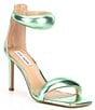 Steve Madden Partay Puff Metallic Ankle Strap Dress Sandals | Dillard's