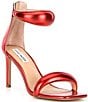 Steve Madden Partay Puff Metallic Ankle Strap Dress Sandals | Dillard's