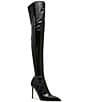 Steve Madden Pegasus Patent Over The Knee Stiletto Boots - Image 1