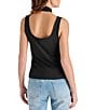 Steve Madden Percy Halter Neck Sleeveless Top, Color:Black - Image 2