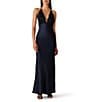 Steve Madden Phia Lace Satin Slip Long Dress - Image 1