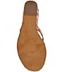 Steve Madden Playing Multicolor Raffia Wedge Thong Sandals - Image 6
