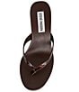 Steve Madden Playing Tortoise Wedge Thong Sandals - Image 5