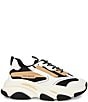Color:Black/Tan - Image 2 - Possession Chunky Lace-Up Sneakers