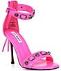Color:Pink - Image 1 - Precious Studded Stiletto Dress Sandals