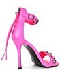 Color:Pink - Image 2 - Precious Studded Stiletto Dress Sandals