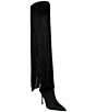 Steve Madden Provoque Over-the-Knee Fringe Stiletto Boots - Image 1