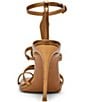 Steve Madden Python Snake Hardware Strappy Ankle Wrap Dress Sandals - Image 5