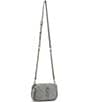 Steve Madden Quilted Crossbody Bag, Color:Light Grey - Image 5