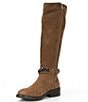 Color:Taupe Nubuck - Image 4 - Quin Chain Harness Nubuck Suede Riding Boots