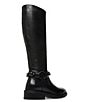Color:Black Leather - Image 3 - Quin Chain Harness Leather Riding Boots