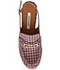 Steve Madden Quinn Plaid Print Slingback Platform Pumps - Image 5