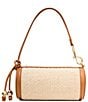 Steve Madden Raffia Tassel Barrel Shoulder Bag - Image 5