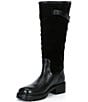 Steve Madden Ramble Leather and Suede Square Toe Riding Boots - Image 6