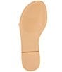 Color:Orange - Image 6 - Rebecka Leather Thong Flat Sandals