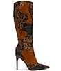 Steve Madden Revive Snake Print Patchwork Tall Boots - Image 2