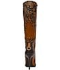 Steve Madden Revive Snake Print Patchwork Tall Boots - Image 3