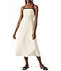 Steve Madden Riyan Square Neck Maxi Dress, Color:Natural - Image 1