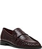 Steve Madden Ronie Eel Embossed Leather Loafers - Image 1