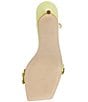 Color:Lime - Image 6 - Rosalea Patent Flower Slingback Dress Sandals