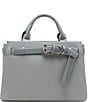 Steve Madden Roxanne Satchel Bag, Color:Light Grey - Image 1