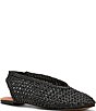 Steve Madden Rumi Leather Woven Slingback Flats - Image 1