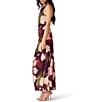 Steve Madden Rylen Floral Mesh High Neck Sleeveless Maxi Dress - Image 3