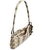 Steve Madden Sabine Snake Print Beaded Bag Charm Shoulder Bag - Image 3