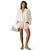 Steve Madden Sabine Snake Print Beaded Bag Charm Shoulder Bag - Image 6