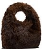 Steve Madden Saga Faux Fur Shoulder Bag - Image 4