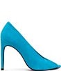 Steve Madden Santino Suede Clear Peep Toe Pumps - Image 2