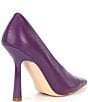 Color:Purple - Image 2 - Sedona Leather Stiletto Dress Pumps