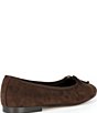 Steve Madden Selma Suede Bow Detail Ballet Flats - Image 2