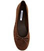 Steve Madden Selma Suede Bow Detail Ballet Flats - Image 5
