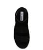 Color:Black - Image 5 - Shelle Stretch Strappy Platform Sandals